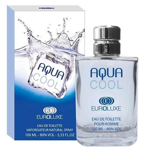 EUROLUXE Туалетная вода Aqua Cool мужской 100.0 cool breeze дезодорант спрей мужской sport 200