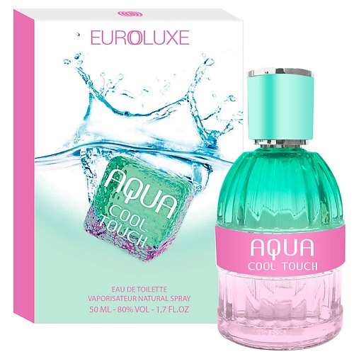 EUROLUXE Туалетная вода Aqua Cool touch женский 50.0