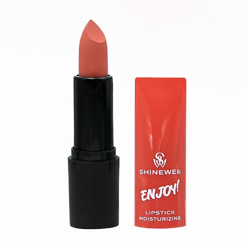 SHINEWELL Увлажняющая помада для губ ENJOY shinewell набор для макияжа матирующие салфетки косметические палочки makeup control set