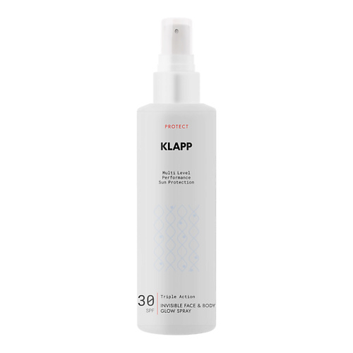KLAPP COSMETICS Сияющий спрей для лица и тела SPF30 Multi Level Performance Sun Protection 200.0