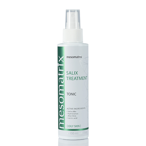 MESOMATRIX Тоник для жирной кожи лица от прыщей акне и постакне Salix Tratment 150.0
