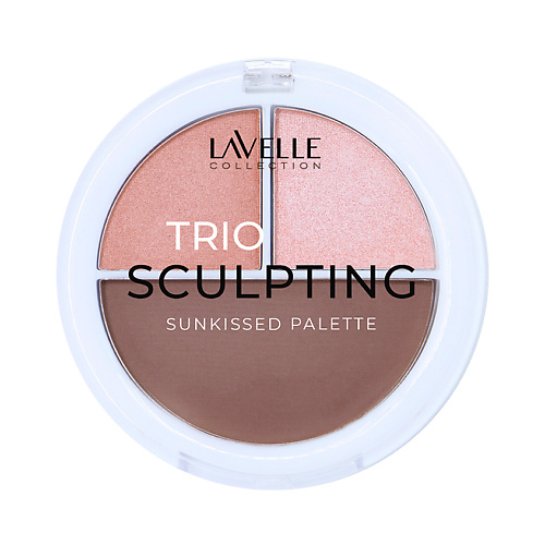 LAVELLE COLLECTION Палетка для контуринга SUNKISSED TRIO lavelle collection палетка для макияжа cosmic girl