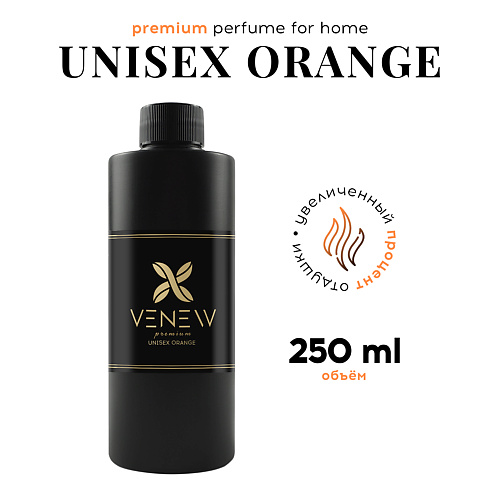 VENEW Наполнитель для ароматического диффузора рефил Unisex orange 250.0 venew наполнитель для ароматического диффузора рефил woody tobacco intense 500