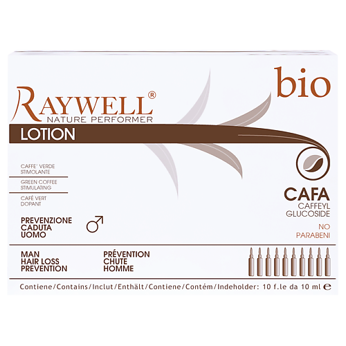 RAYWELL Лосьон Bio Cafa против выпадения волос для мужчин 100.0 апивита тонизирующий шампунь против выпадения волос для мужчин 500 0