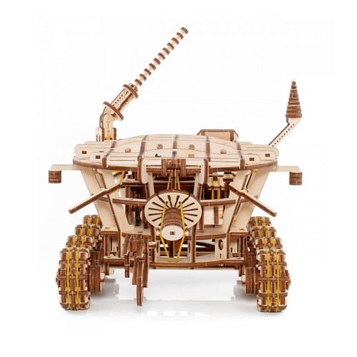 EWA ECO-WOOD-ART Деревянный конструктор 3D Робот Луноход 1.0 шпатель деревянный узкий 114 10 2 мм