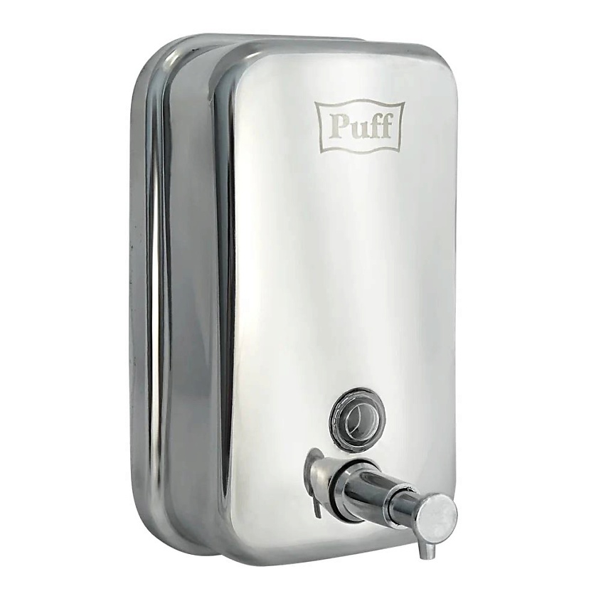 Изображение товара PUFF Дозатор для жидкого мыла из нержавеющей стали 19х12х12 см, Комбинированный