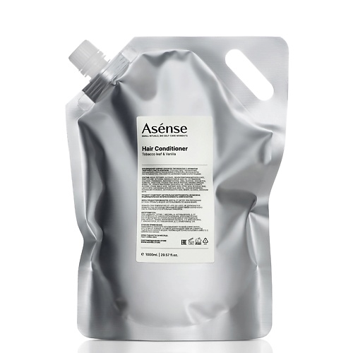 ASENSE Натуральный кондиционер парфюмированный для всех типов волос аромат табачный лист и ваниль 1000.0