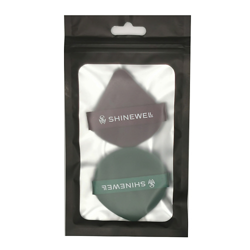 SHINEWELL Набор спонжей для макияжа shinewell спонжи для нанесения и удаления макияжа набор каплевидный и овальный