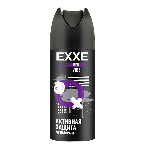 EXXE MEN Дезодорант аэрозоль VIBE 150.0 вибратор we vibe wand фиолетовый