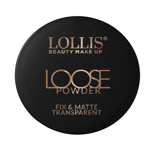 LOLLIS Пудра для лица Loose Powder Fix&Matte Transparent