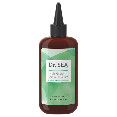 DR. SEA Сыворотка-активатор для роста волос с ментолом и экстрактом розмарина 100.0 либридерм гиалумакс сыворотка активатор гиалуроновая для укрепления и роста волос амп 10мл 5