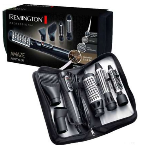 Фен-щетка REMINGTON Фен-щетка для волос Amaze Smooth & Volume AS1220 фен щетка remington фен щетка as7580 1000w с вращением