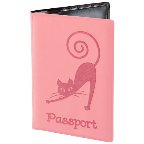 Обложка для паспорта STAFF Обложка для паспорта Кошка обложка для паспорта staff голубой