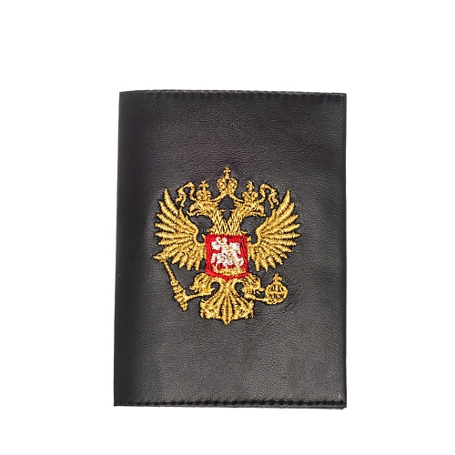 ТОРЖОКСКИЕ ЗОЛОТОШВЕИ Обложка для паспорта кожа нат Мод 538 Рис 1741