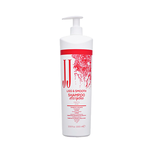 Шампунь для волос JJ Шампунь дисциплинирующий LISS & SMOOTH SHAMPOO реструктурирующий шампунь с кератином k liss restructuring smoothing shampoo 250мл