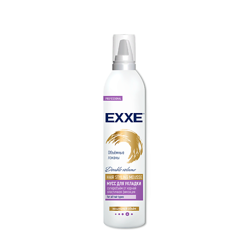 Мусс для укладки волос EXXE Style Мусс для укладки волос «Объёмные локоны» exxe мусс для волос объёмные локоны 250мл 2 шт