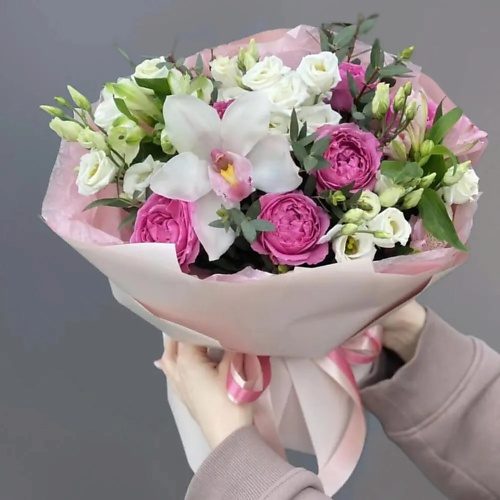 Букет живых цветов PINKBUKET Букет Весенняя Мелодия букет живых цветов pinkbuket букет из 15 элитных роз