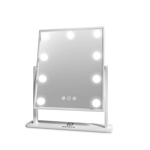 Зеркало FENCHILIN Профессиональное настольное зеркало c подсветкой, 30х25см цена и фото