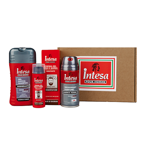 Набор средств для ухода за телом INTESA Подарочный набор косметики для мужчин средства для ванной и душа для мужчин nivea набор для ухода за телом для мужчин