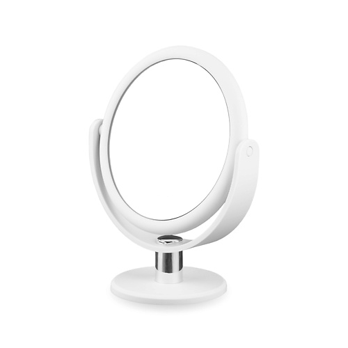 зеркало gezatone зеркало с подсветкой для макияжа зеркало косметическое lm111 Зеркало GEZATONE Зеркало косметическое настольное для макияжа, двустороннее с10-ти кратным увеличением LM494