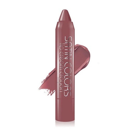 помада карандаш для губ belor design satin colors тон 14 розовый тауп BELOR DESIGN Помада-карандаш SATIN COLORS