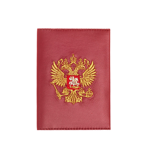 Обложка для паспорта ТОРЖОКСКИЕ ЗОЛОТОШВЕИ Обложка для паспорта кожа нат Мод 538 Рис 1741