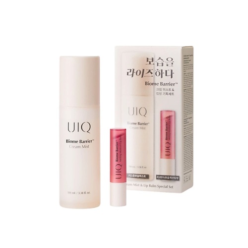 UIQ Набор Cream Mist & Lip Balm Special Set royal samples косметический набор для ухода за кожей лица fancy mist
