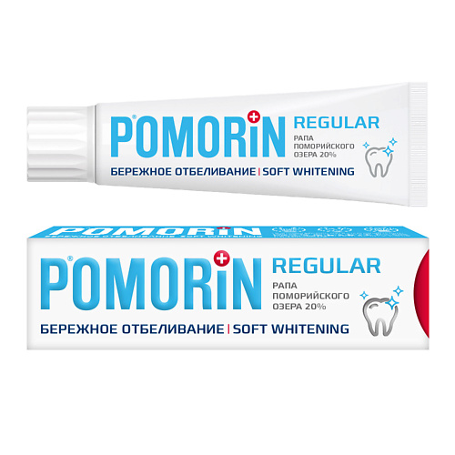 POMORIN Зубная паста Pomorin Regular  Бережное отбеливание 100.0 MPL307091