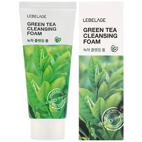 Пенка для снятия макияжа LEBELAGE Пенка для умывания с экстрактом зеленого чая