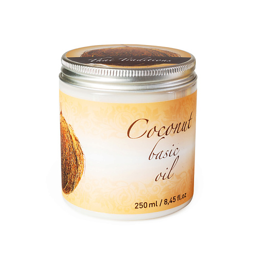 Масло для тела THAI TRADITIONS Кокосовое масло массажное натуральное для тела лица волос для беременных от растяжек