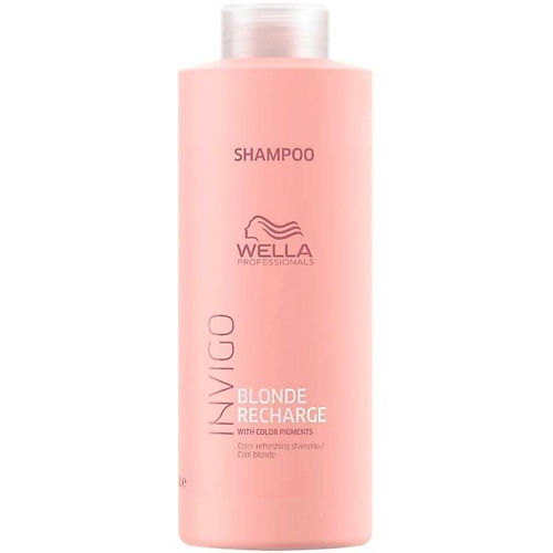Шампунь для волос WELLA PROFESSIONALS Шампунь-нейтрализатор желтизны INVIGO BLONDE RECHARGE шампуни wella professionals шампунь invigo senso calm sensitive shampoo