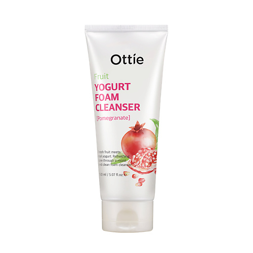 Пенка для снятия макияжа OTTIE Йогуртовая пенка для умывания Ottie Fruits Yogurt Foam Cleanser Pomegranate