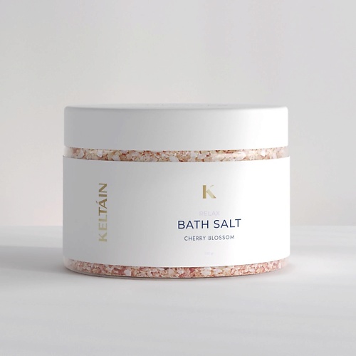 KELTAIN Соль для ванны с ароматом цветущей вишни 350.0 соль для ванн hipst шиммер с ароматом таёжный мёд 250г