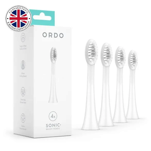 Насадка для электрической зубной щетки ORDO Сменные насадки для электрической зубной щетки Sonic+ цена и фото