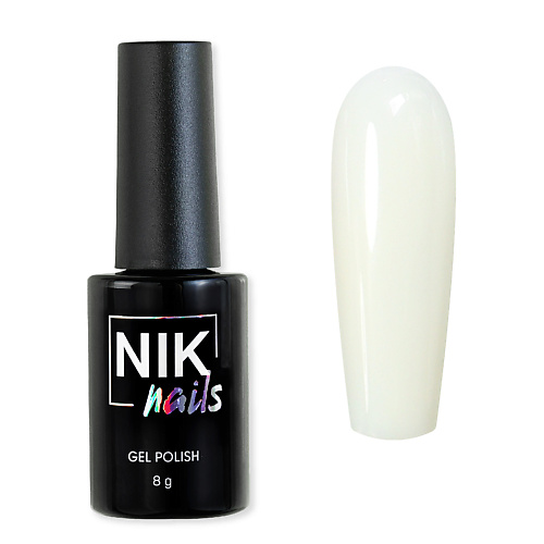 Гель-лак для ногтей NIK NAILS Гель-лак для ногтей нюдовый Farfor nik nails pastila rubber base 06 8 ml