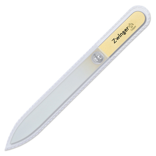 ZWINGER Пилка для ногтей стеклянная, 135 мм zwinger палочка для кутикулы и ногтей стеклянная 115мм 1 0