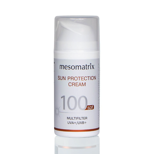 MESOMATRIX Солнцезащитный крем для лица и тела водостойкий полный блок SUN PROTECTION CREAM SPF 100 100.0