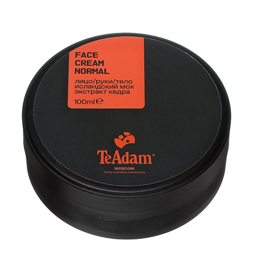 Крем для лица TEADAM Крем мужской универсальный FACE CREAM NORMAL крем для лица teadam крем для лица питание масел face cream vitamin