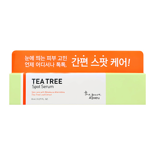 Корректор для лица A'PIEU Точечное средство для лица TEA TREE успокаивающее jason средство для ухода purifying tea tree nail saver 15 мл