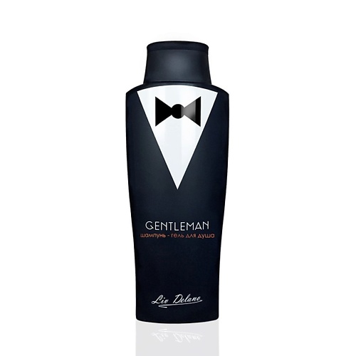 Шампунь для волос LIV DELANO Шампунь-гель для душа Gentleman для ванной и душа liv delano гель для душа охлаждающий gentleman cool effect