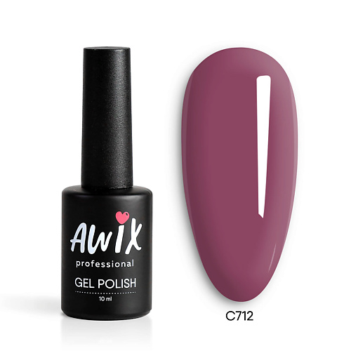 awix professional гель soft 004 15 г Гель-лак для ногтей AWIX Гель лак для ногтей однотонный плотный Classic