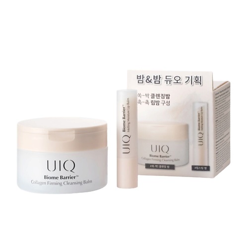 Набор средств для лица UIQ Набор Cream Balm & Lip Balm цена и фото