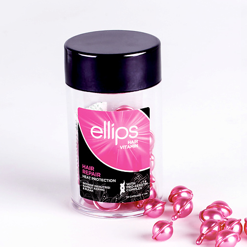 фото Ellips hair vitamin hair repair. масло для сильно поврежденных волос 50.0
