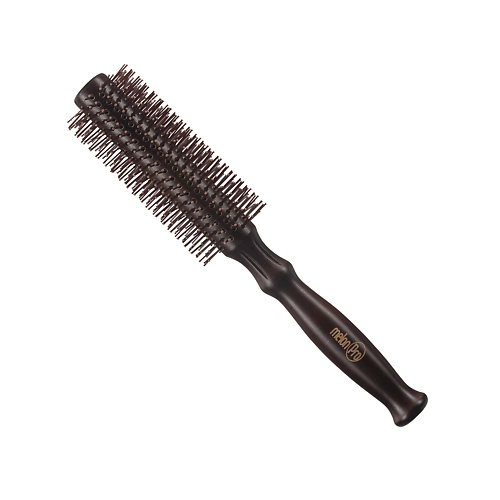 MELONPRO Брашинг с облегченной деревянной ручкой (22 мм), натуральная щетина hairway брашинг style на деревянной основе натуральная щетина белые штифты 38 мм