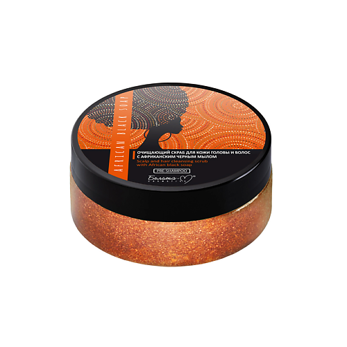 БЕЛИТА-М Скраб для кожи головы и волос Очищающий AFRICAN BLACK SOAP 200.0