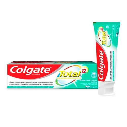 COLGATE Зубная паста TOTAL Профессиональная чистка 75.0 MPL191790