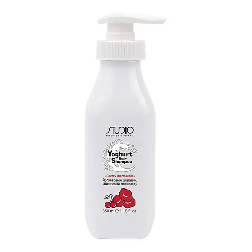 фото Studio йогуртовый шампунь для волос вишнёвый мармелад 350.0