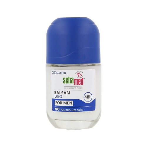 SEBAMED Мужской шариковый дезодорант Deo Balsam For Men для чувствительной кожи 50.0