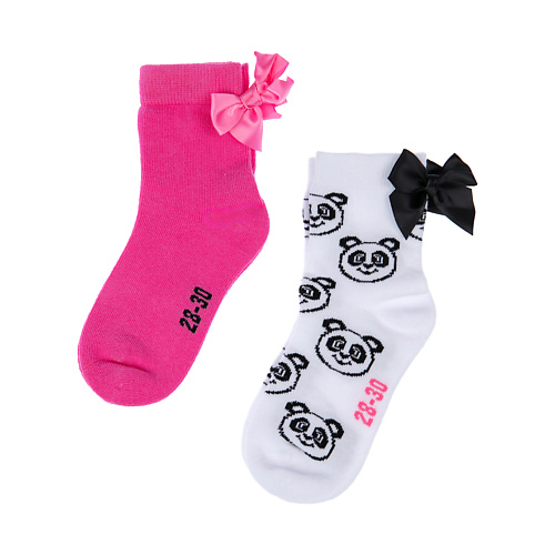 PLAYTODAY Носки трикотажные для девочек, 2 пары в комплекте playtoday носки трикотажные для девочек miracle