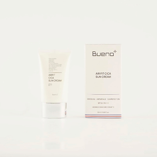 Солнцезащитный крем для лица и тела BUENO Солнцезащитный крем с центеллой Airfit cica sun cream
